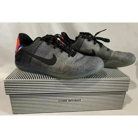 Nike Kobe Bryant XI (GS) "TV" 2016 Girls/women shoes size 7y With Box‎ GUC - Picture 1 of 8